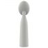 Nude Luna - mini baguette vibrante rechargeable (gris)