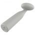 Nude Luna - mini baguette vibrante rechargeable (gris)