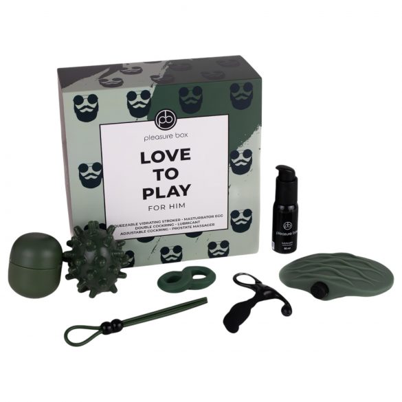 Coffret Plaisir Love to Play - ensemble de masturbateurs - 6 pièces