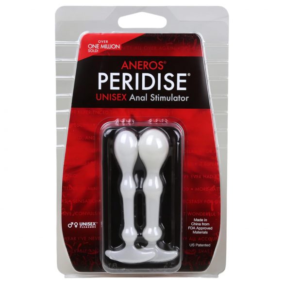 Aneros Peridise - ensemble de plug anal - 2 pièces (blanc)