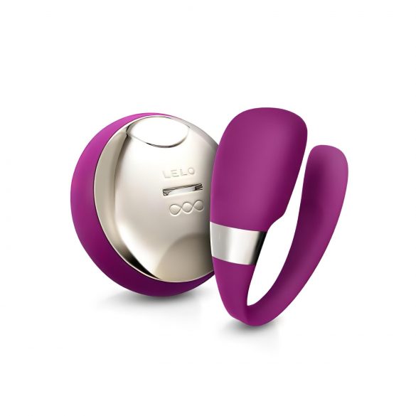 LELO Tiani 3 - vibromasseur pour couple en silicone (violet)