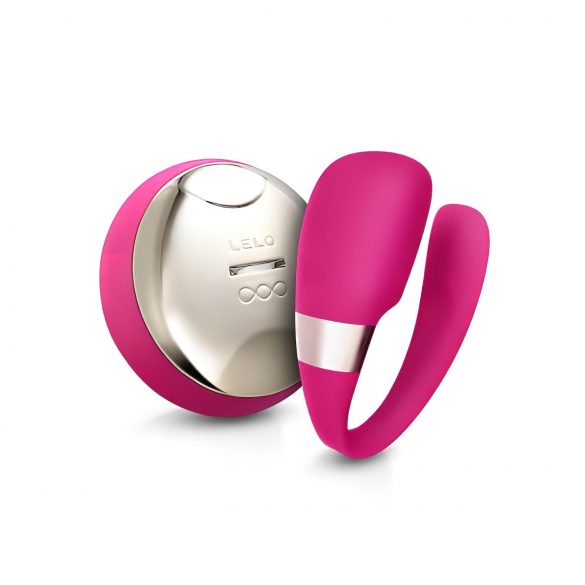 LELO Tiani 3 - vibromasseur pour couple en silicone (rose)