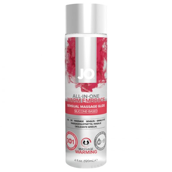 System JO Tout-en-un - Gel Chauffant Lubrifiant & Massage (120ml)