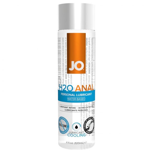 JO H2O Anal Cool - gel lubrifiant anal rafraîchissant à base d'eau (120ml)