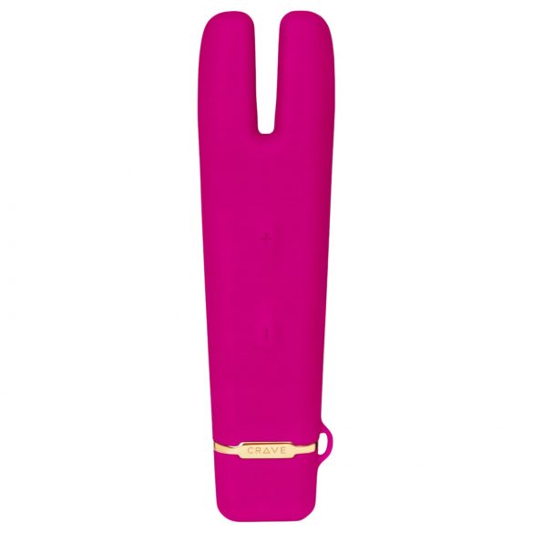 Crave Duet Flex - Vibrateur rechargeable pour clitoris (rose)