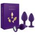 Rianne - Ensemble de 3 plugs anaux en silicone (violet)