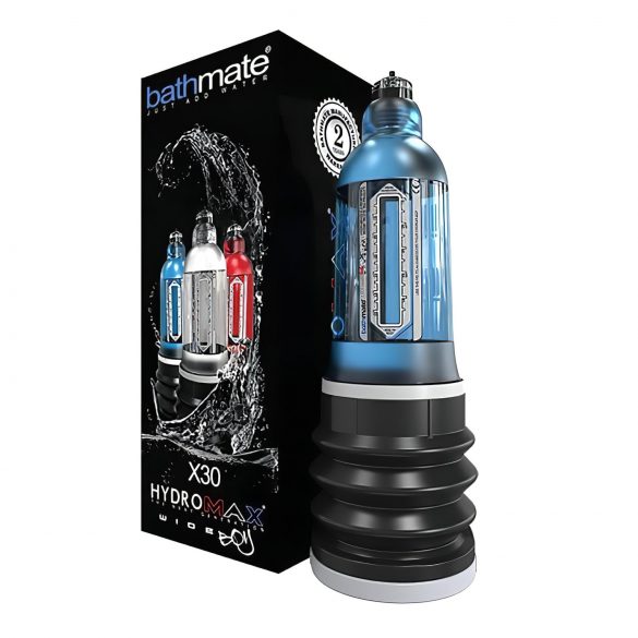 Bathmate Hydromax 7 Wide - Hydropompe (bleu)