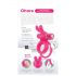 Anneau pénien vibrant rechargeable - Bunny Rose