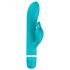 B SWISH Bwild Classic Bunny - vibromasseur avec stimulateur clitoridien (turquoise)