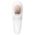 Satisfyer Pro 4 Couples - vibromasseur à vagues d'air pour couples (blanc)