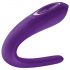 Satisfyer Double Classic - vibromasseur couple rechargeable, étanche (violet)