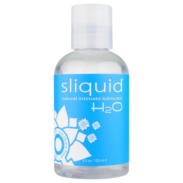 Sliquid H2O - lubrifiant à base d'eau pour peau sensible (125 ml)