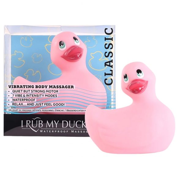 Mon Duckie 2.0 - vibromasseur étanche pour clitoris (rose)