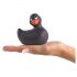 Mon Duckie 2.0 - vibromasseur clitoridien étanche en forme de canard (noir)