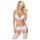 Obsessive 810-SEG-2 - Ensemble de lingerie en dentelle (blanc)