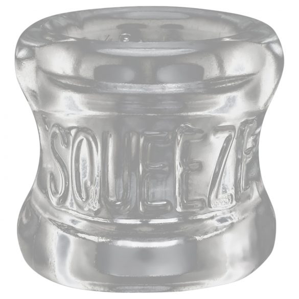 OXBALLS Squeeze - Anneau et Étireur pour Testicules (Transparent)