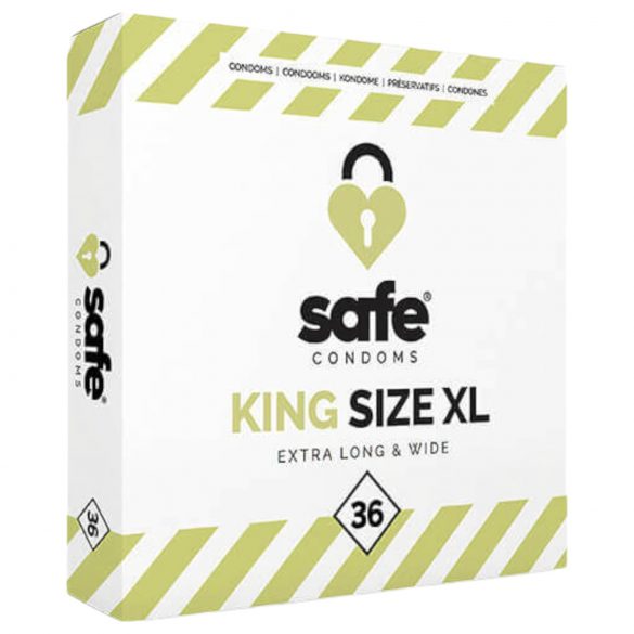 SAFE King Size XL - préservatifs extra larges (36pcs)