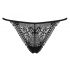 Obsessive Intensa - string en dentelle (noir) - L/XL