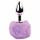 FEELZTOYS Bunny Tails - plug anal en métal avec queue de lapin (argent-violet)