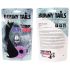 FEELZTOYS Bunny Tails - plug anal en métal avec queue de lapin (argent-violet)