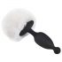 Bunny Motion Intelligente - Vibrateur Anal avec Queue de Lapin (Blanc)