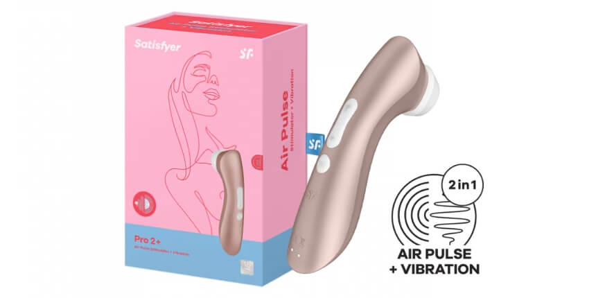 Satisfyer Pro 2+ - Stimulateur clitoridien rechargeable